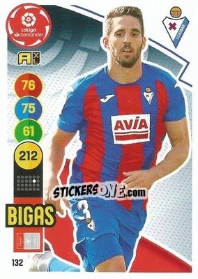 Cromo Bigas - Liga Santander 2020-2021. Adrenalyn XL - Panini