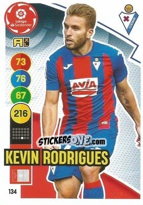 Cromo Kevin Rodrigues - Liga Santander 2020-2021. Adrenalyn XL - Panini