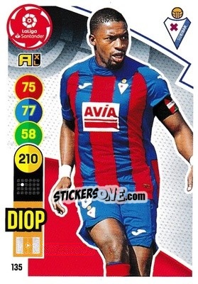 Sticker Diop - Liga Santander 2020-2021. Adrenalyn XL - Panini
