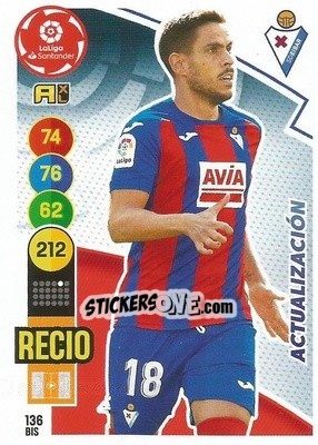Sticker Recio - Liga Santander 2020-2021. Adrenalyn XL - Panini