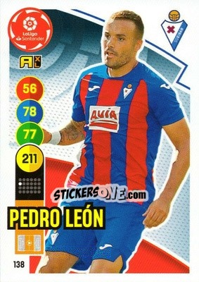 Cromo Pedro León - Liga Santander 2020-2021. Adrenalyn XL - Panini