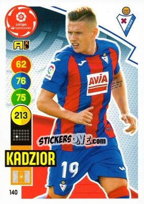 Cromo Kadzior - Liga Santander 2020-2021. Adrenalyn XL - Panini