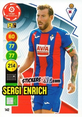 Figurina Sergi Enrich - Liga Santander 2020-2021. Adrenalyn XL - Panini