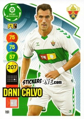 Sticker Dani Calvo - Liga Santander 2020-2021. Adrenalyn XL - Panini
