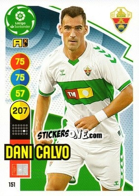 Cromo Dani Calvo