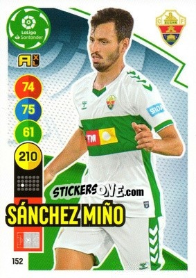 Figurina Sánchez Miño - Liga Santander 2020-2021. Adrenalyn XL - Panini