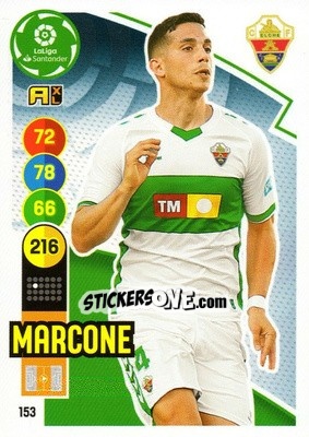 Figurina Marcone - Liga Santander 2020-2021. Adrenalyn XL - Panini