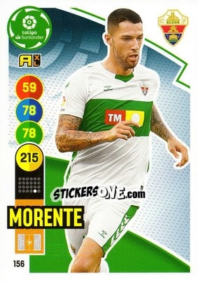 Sticker Tete Morente - Liga Santander 2020-2021. Adrenalyn XL - Panini