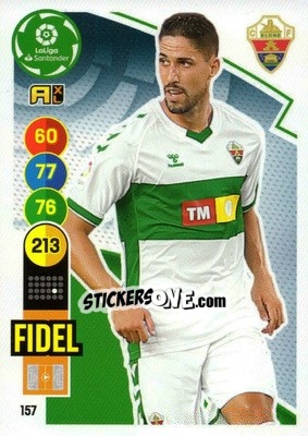 Figurina Fidel - Liga Santander 2020-2021. Adrenalyn XL - Panini