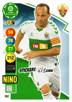 Figurina Nino - Liga Santander 2020-2021. Adrenalyn XL - Panini