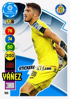 Cromo Yáñez - Liga Santander 2020-2021. Adrenalyn XL - Panini