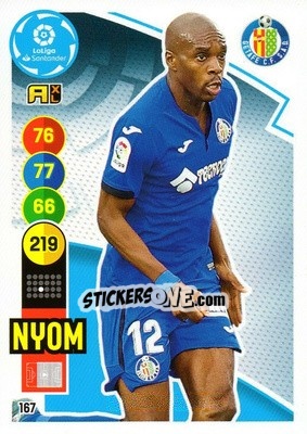 Sticker Nyom - Liga Santander 2020-2021. Adrenalyn XL - Panini