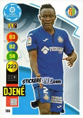 Figurina Djene - Liga Santander 2020-2021. Adrenalyn XL - Panini