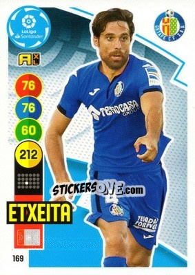 Cromo Etxeita - Liga Santander 2020-2021. Adrenalyn XL - Panini