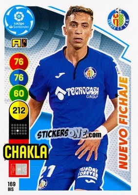 Sticker Chakla - Liga Santander 2020-2021. Adrenalyn XL - Panini