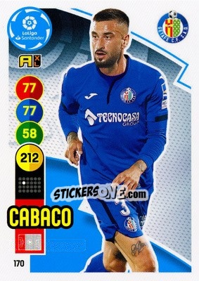 Figurina Cabaco - Liga Santander 2020-2021. Adrenalyn XL - Panini