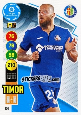 Figurina Timor - Liga Santander 2020-2021. Adrenalyn XL - Panini