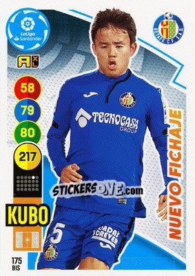 Sticker Kubo - Liga Santander 2020-2021. Adrenalyn XL n. 175bis - Panini