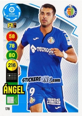 Sticker Ángel - Liga Santander 2020-2021. Adrenalyn XL - Panini