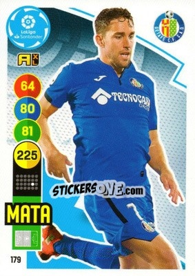 Cromo Mata - Liga Santander 2020-2021. Adrenalyn XL - Panini