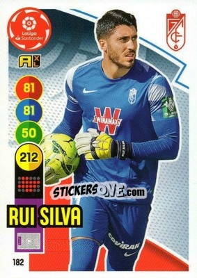 Sticker Rui Silva - Liga Santander 2020-2021. Adrenalyn XL - Panini