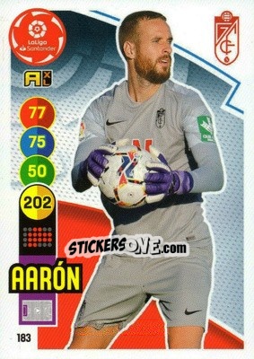 Figurina Aarón - Liga Santander 2020-2021. Adrenalyn XL - Panini