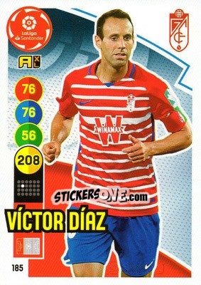 Sticker Víctor Díaz - Liga Santander 2020-2021. Adrenalyn XL - Panini