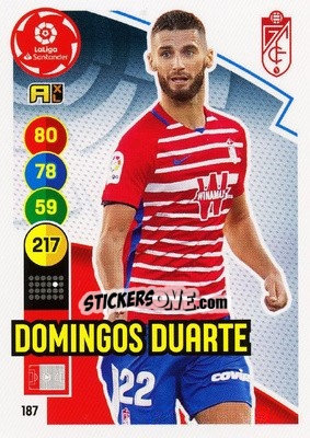 Figurina Domingos Duarte - Liga Santander 2020-2021. Adrenalyn XL - Panini
