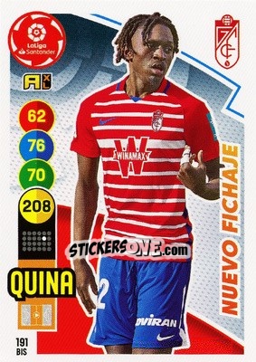 Figurina Quina - Liga Santander 2020-2021. Adrenalyn XL - Panini