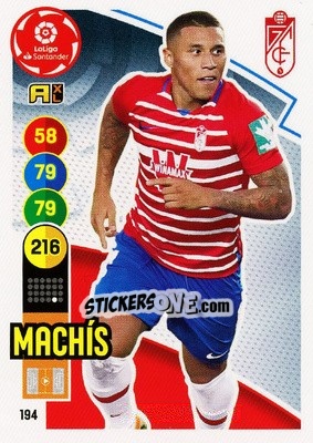 Cromo Machis - Liga Santander 2020-2021. Adrenalyn XL - Panini