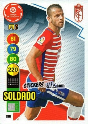 Figurina Soldado - Liga Santander 2020-2021. Adrenalyn XL - Panini