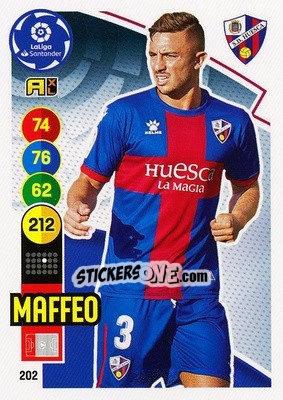 Figurina Maffeo - Liga Santander 2020-2021. Adrenalyn XL - Panini