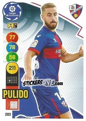 Cromo Pulido - Liga Santander 2020-2021. Adrenalyn XL - Panini