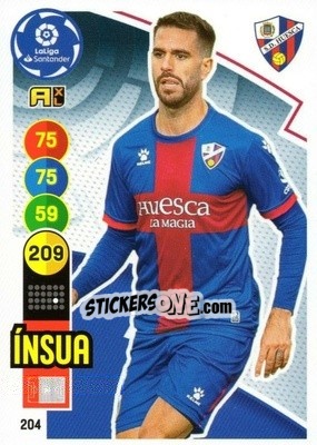 Cromo Insua - Liga Santander 2020-2021. Adrenalyn XL - Panini