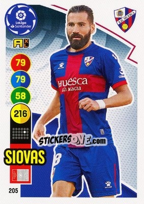Sticker Siovas - Liga Santander 2020-2021. Adrenalyn XL - Panini
