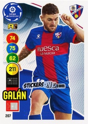 Figurina Galán - Liga Santander 2020-2021. Adrenalyn XL - Panini