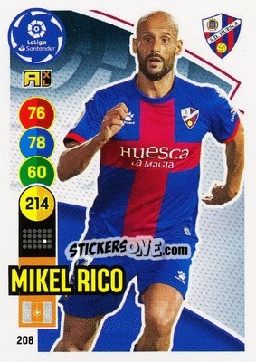 Cromo Mikel Rico - Liga Santander 2020-2021. Adrenalyn XL - Panini