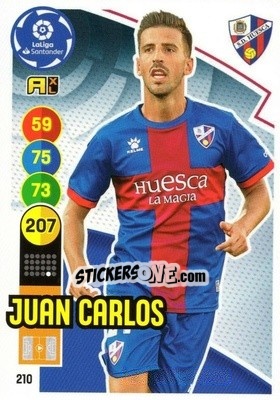 Cromo Juan Carlos - Liga Santander 2020-2021. Adrenalyn XL - Panini