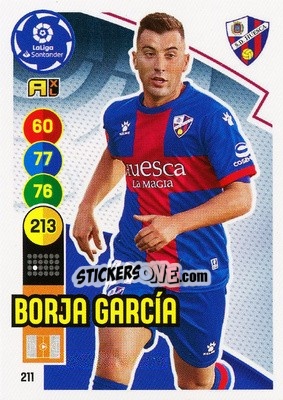 Sticker Borja Garcia - Liga Santander 2020-2021. Adrenalyn XL - Panini