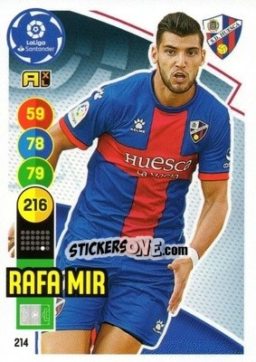 Cromo Rafa Mir - Liga Santander 2020-2021. Adrenalyn XL - Panini