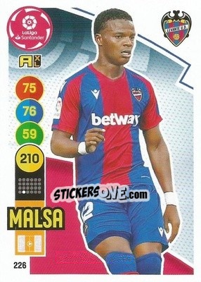 Sticker Malsa - Liga Santander 2020-2021. Adrenalyn XL - Panini