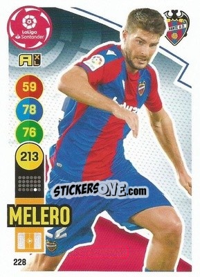 Sticker Melero - Liga Santander 2020-2021. Adrenalyn XL - Panini