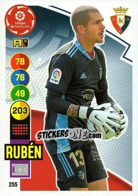 Sticker Rubén - Liga Santander 2020-2021. Adrenalyn XL - Panini