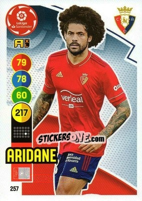 Sticker Aridane - Liga Santander 2020-2021. Adrenalyn XL - Panini