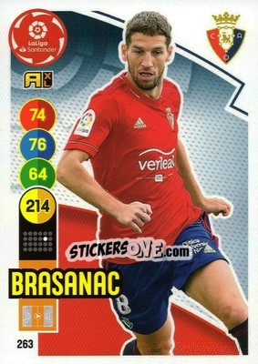 Sticker Brasanac - Liga Santander 2020-2021. Adrenalyn XL - Panini