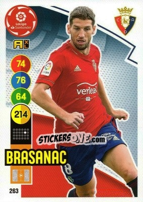 Figurina Brasanac - Liga Santander 2020-2021. Adrenalyn XL - Panini