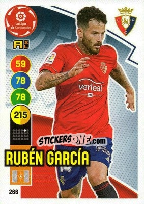 Cromo Rubén García