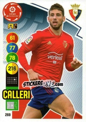 Sticker Calleri - Liga Santander 2020-2021. Adrenalyn XL - Panini