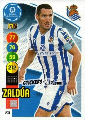 Figurina Zaldua - Liga Santander 2020-2021. Adrenalyn XL - Panini