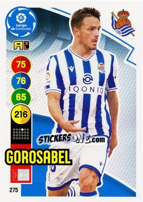 Figurina Gorosabel - Liga Santander 2020-2021. Adrenalyn XL - Panini